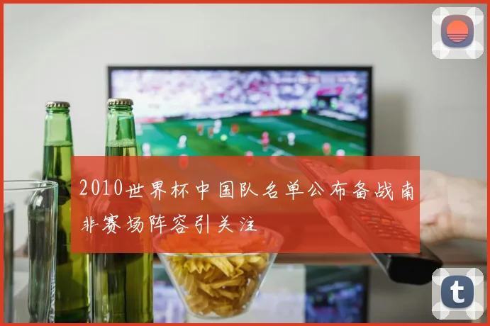 2010世界杯中国队名单公布备战南非赛场阵容引关注